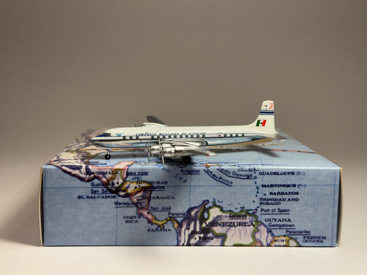 Aeroclassics 1:400 Mexicana CMA Douglas DC-7 XA-LOB 1960s livery ACXALOB
