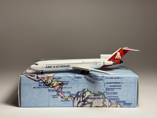 Aeroclassics 1:400 Mexicana Boeing 727-200 XA-MED Red Tail ACXAMED