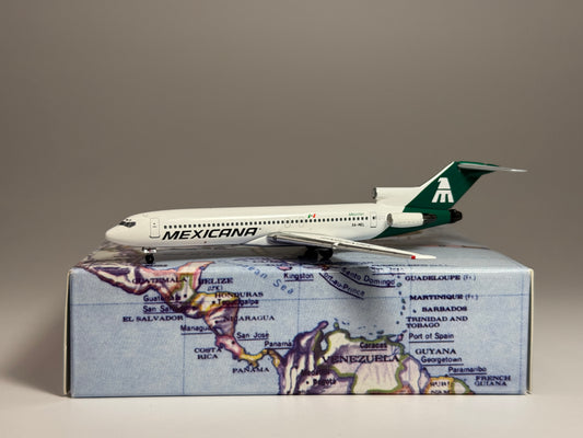 Aeroclassics 1:400 Mexicana Boeing 727-200 XA-MEL 1990s colors ACXAMEL
