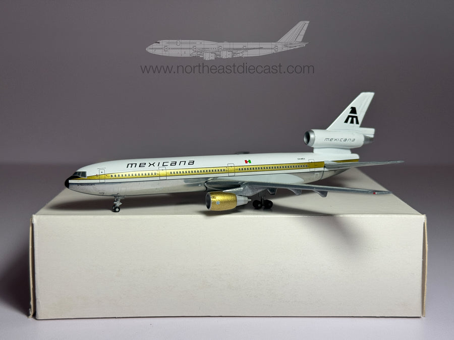 Mexicana McDonnell Douglas DC-10-10 1:400 Gemini Jets XA-MEX (GJMEX158)