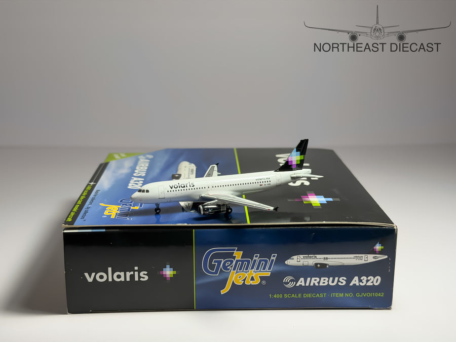 Volaris Airbus A320-200 1:400 Gemini Jets XA-VON (GJVOI1042)