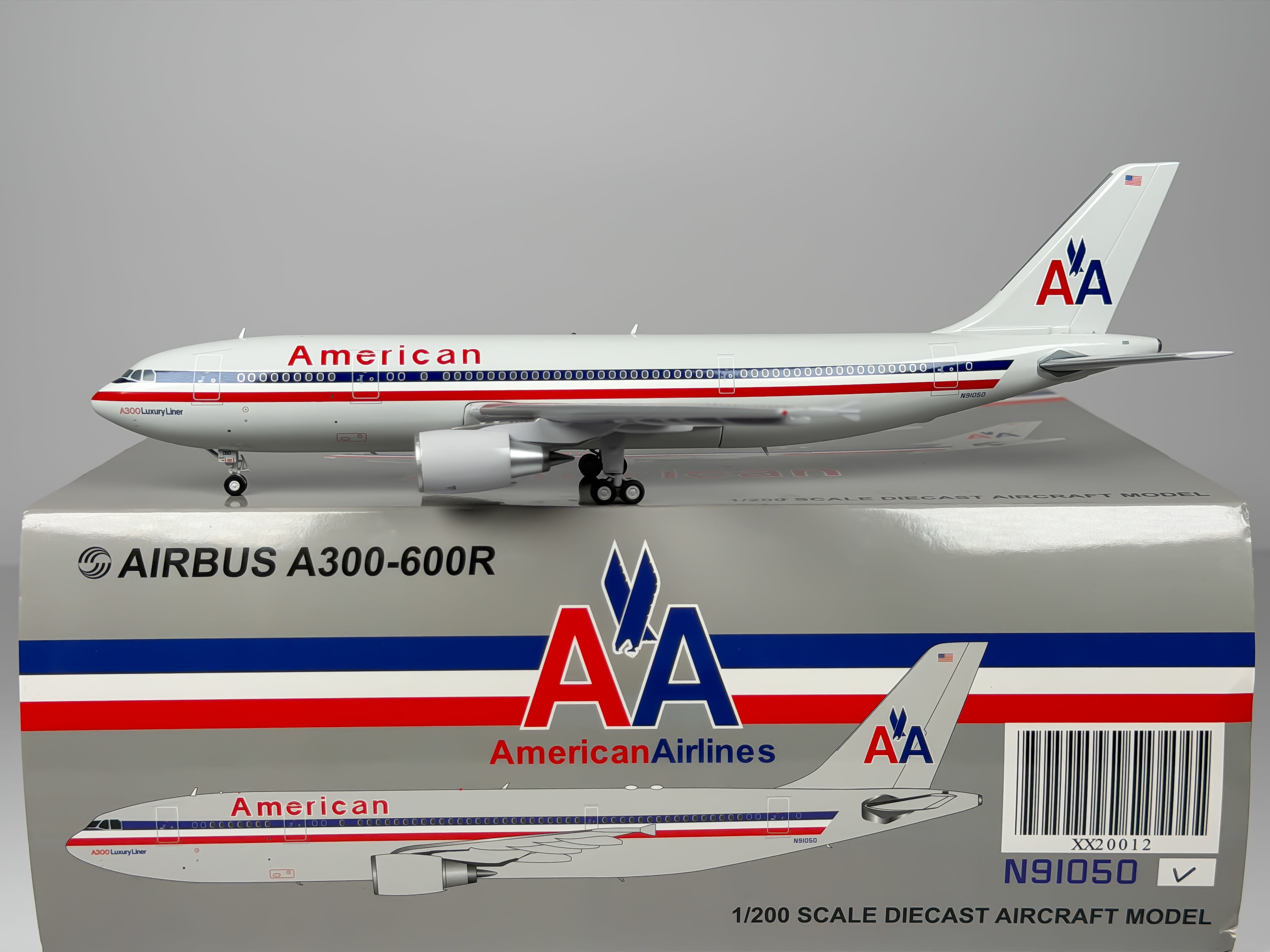 American Airlines Airbus A300 1:200 JC Wings N91050 (XX20012)