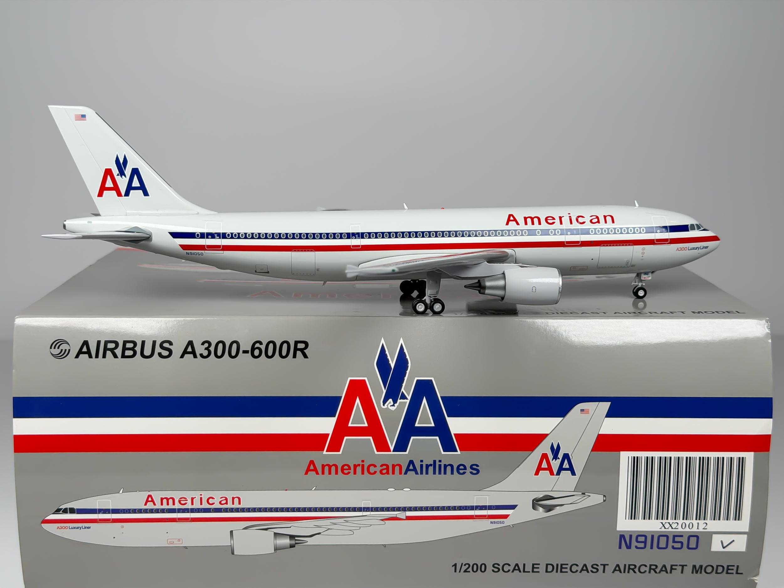 American Airlines Airbus A300 1:200 JC Wings N91050 (XX20012)