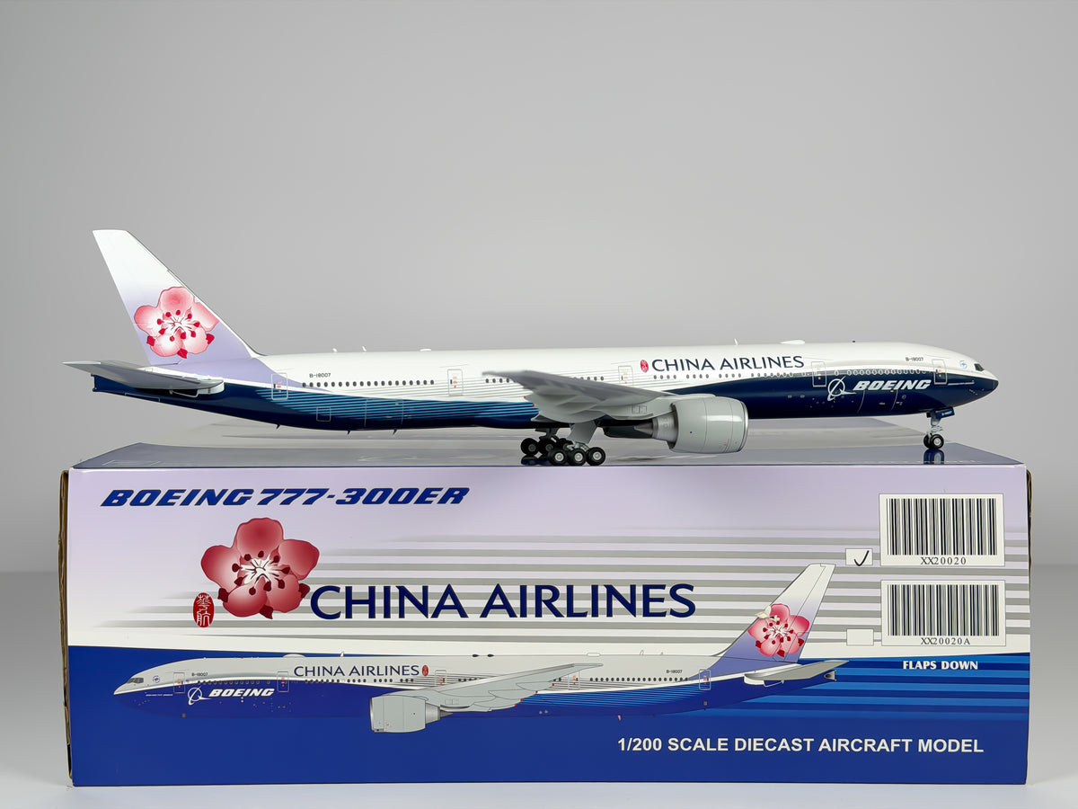 China Airlines Boeing 777-300ER 1:200 JC Wings B-18007 (XX20020)