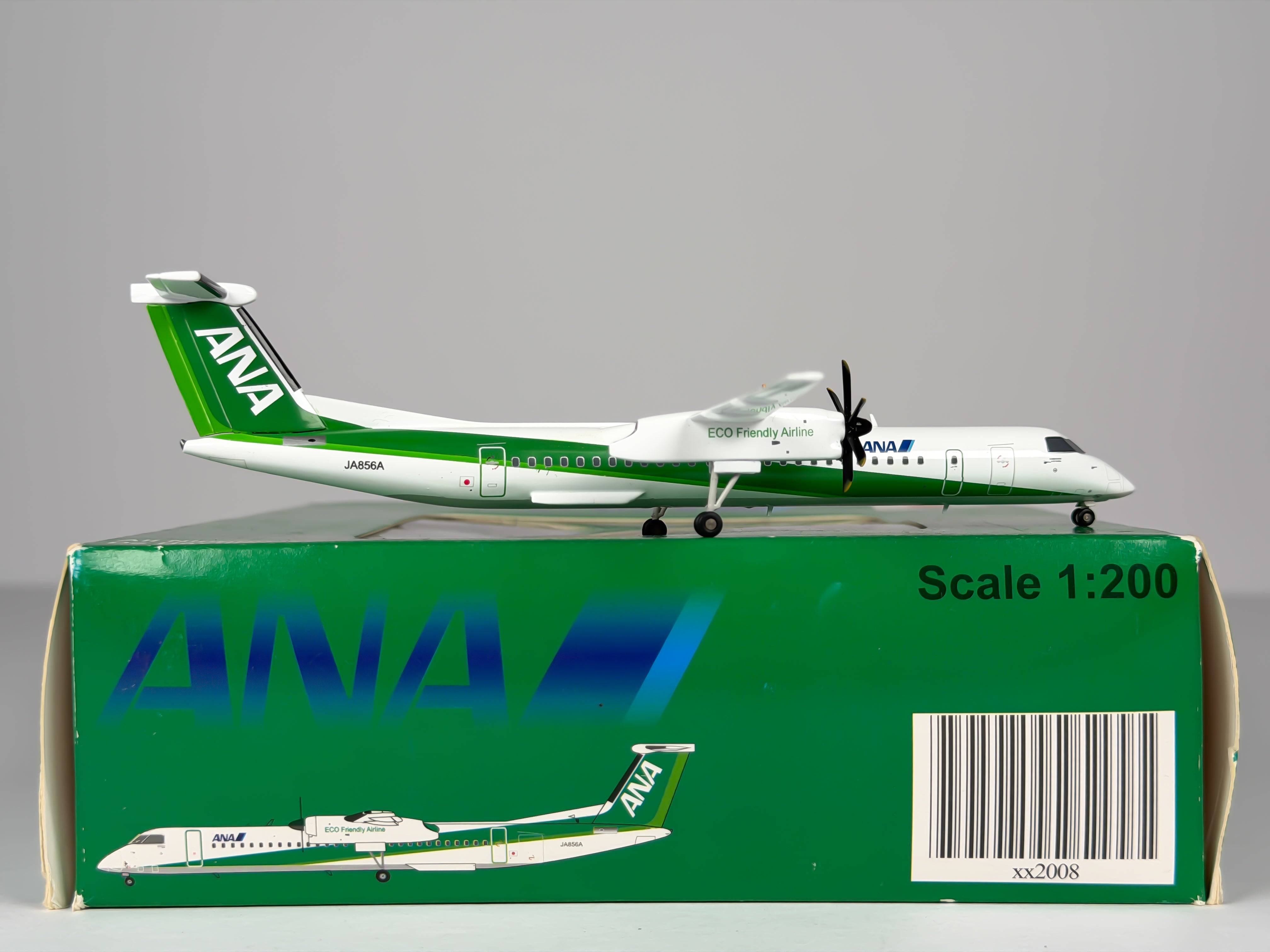 All Nippon Airways (ANA) De Havilland Q400 1:200 JC Wings JA856A (XX2008)