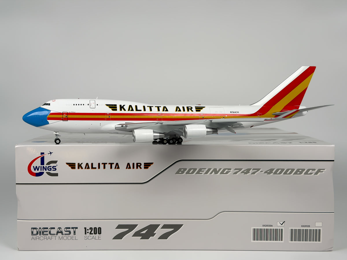 Kalitta Air Boeing 747-400F 1:200 JC Wings N744CK (XX20120A)