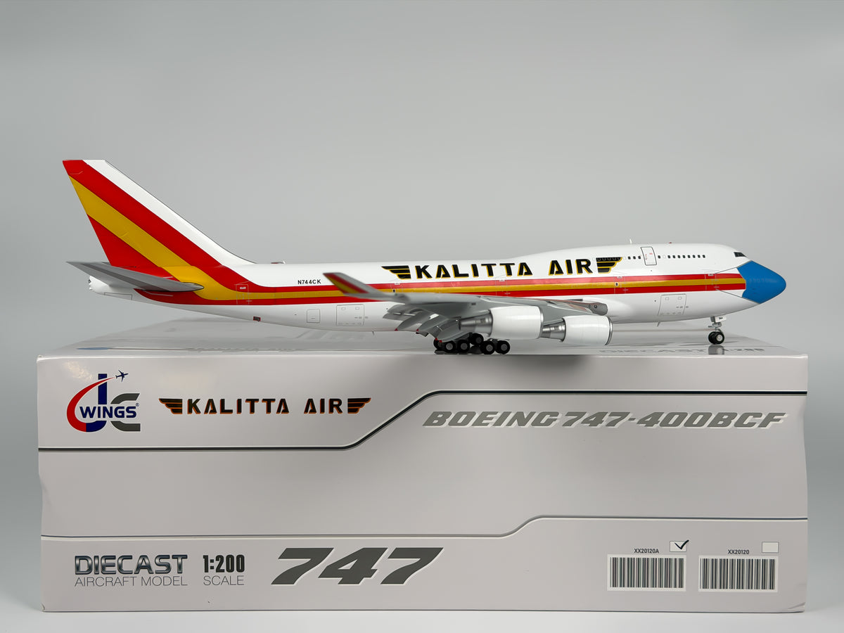 Kalitta Air Boeing 747-400F 1:200 JC Wings N744CK (XX20120A)
