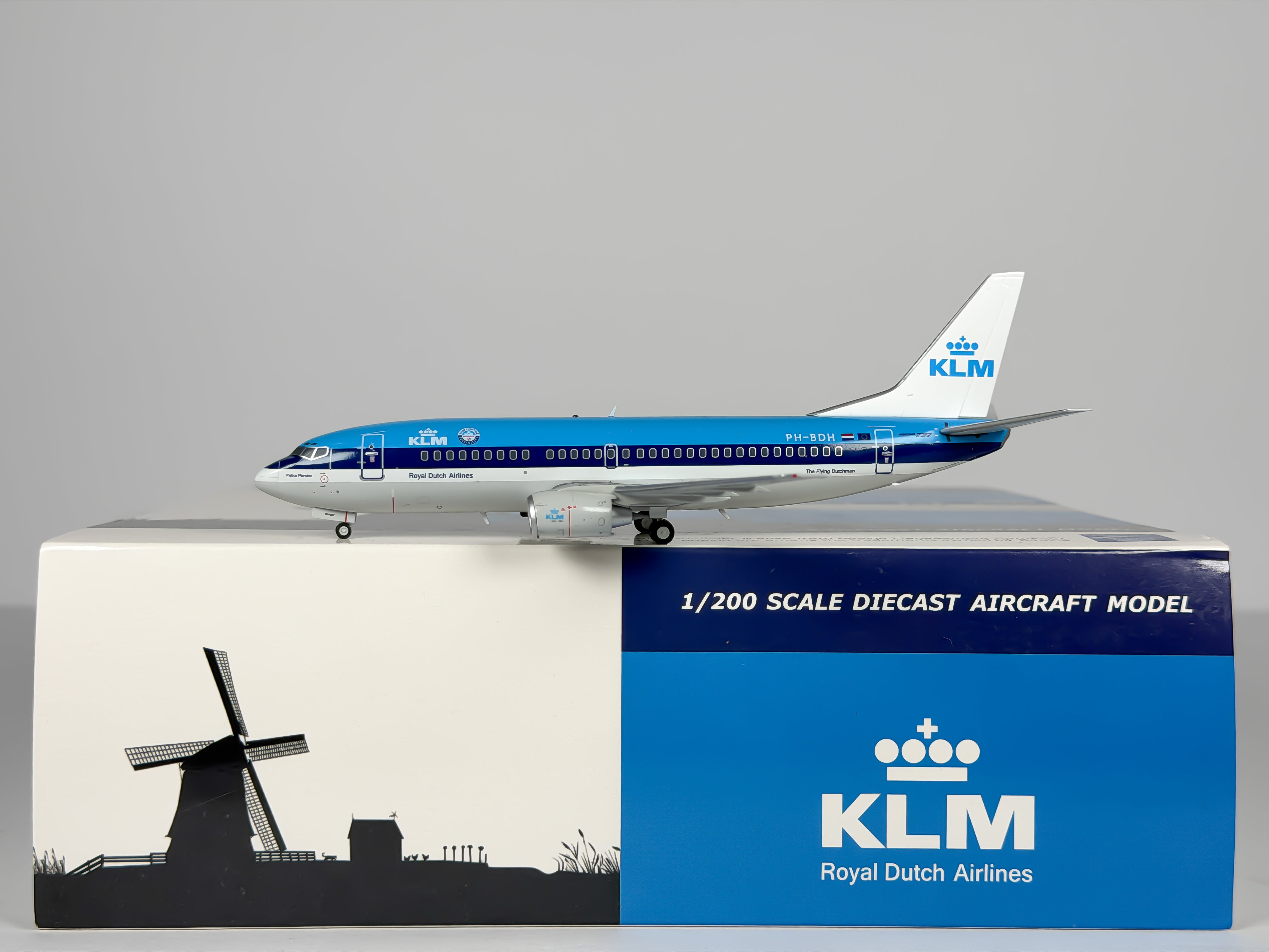 KLM Royal Dutch Airlines Boeing 737-300 1:200 JC Wings PH-BDH (XX20140)