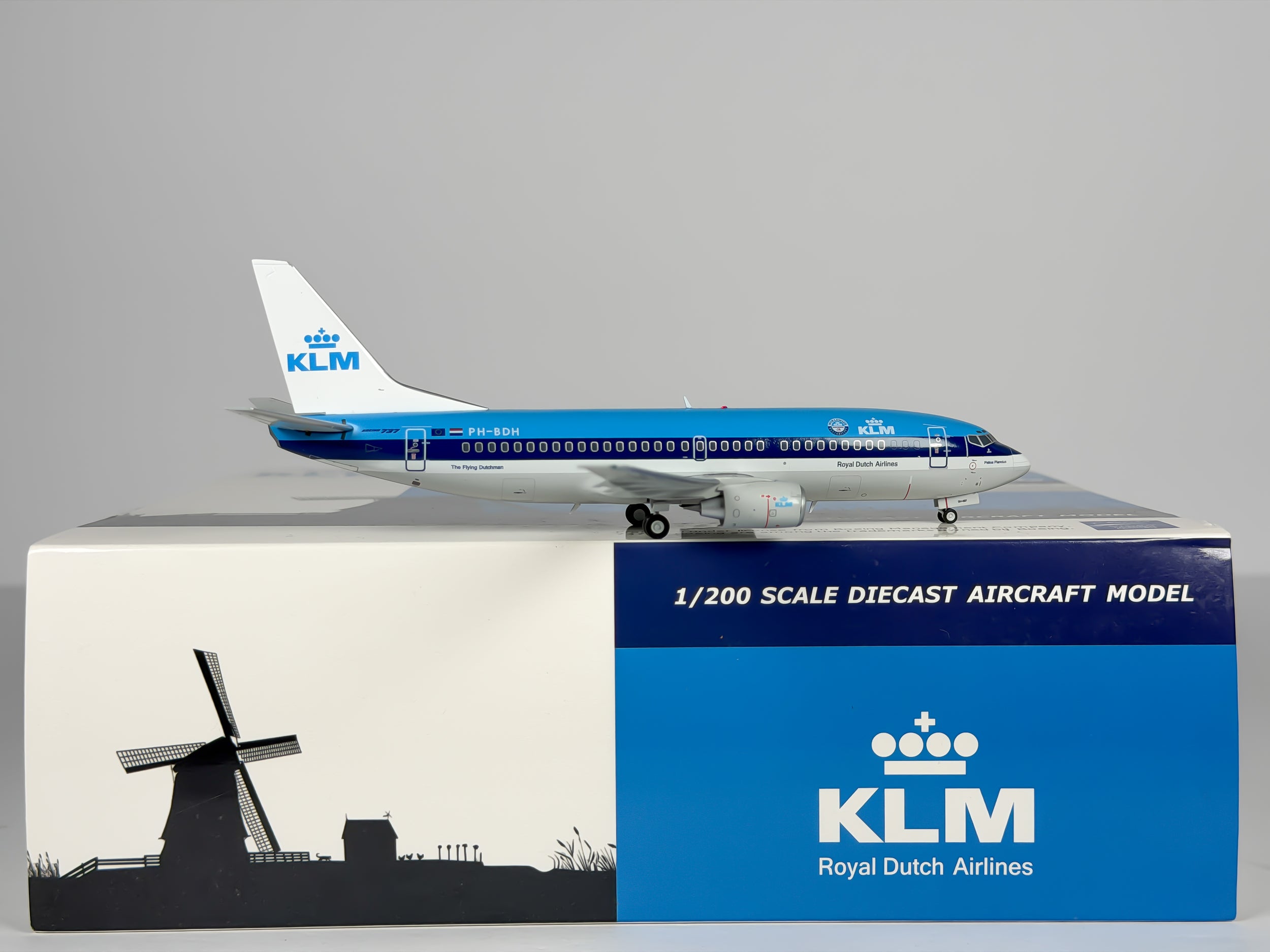 KLM Royal Dutch Airlines Boeing 737-300 1:200 JC Wings PH-BDH (XX20140)