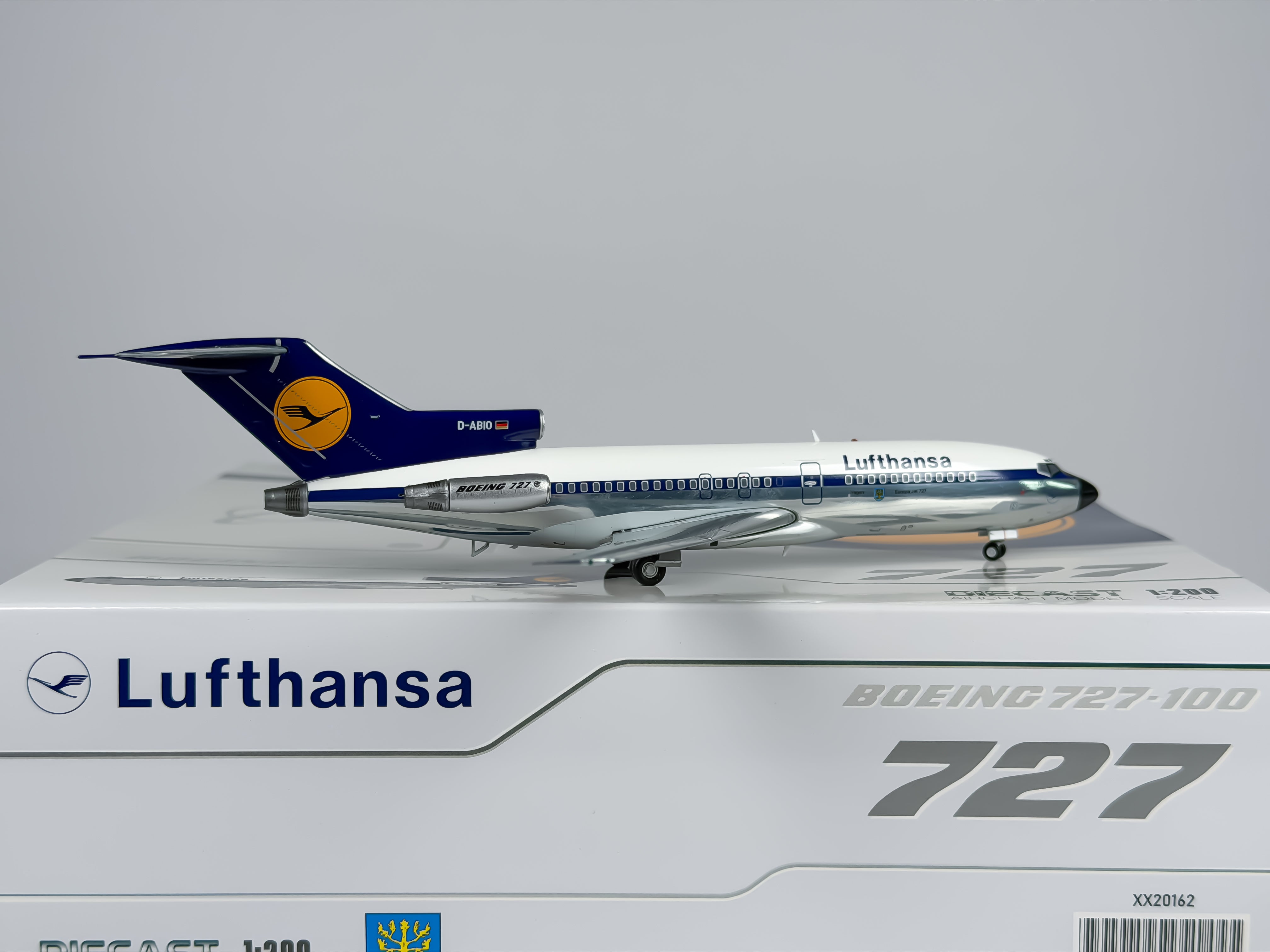 Lufthansa Boeing 727-100 1:200 Inflight200 D-ABIO (XX20162)