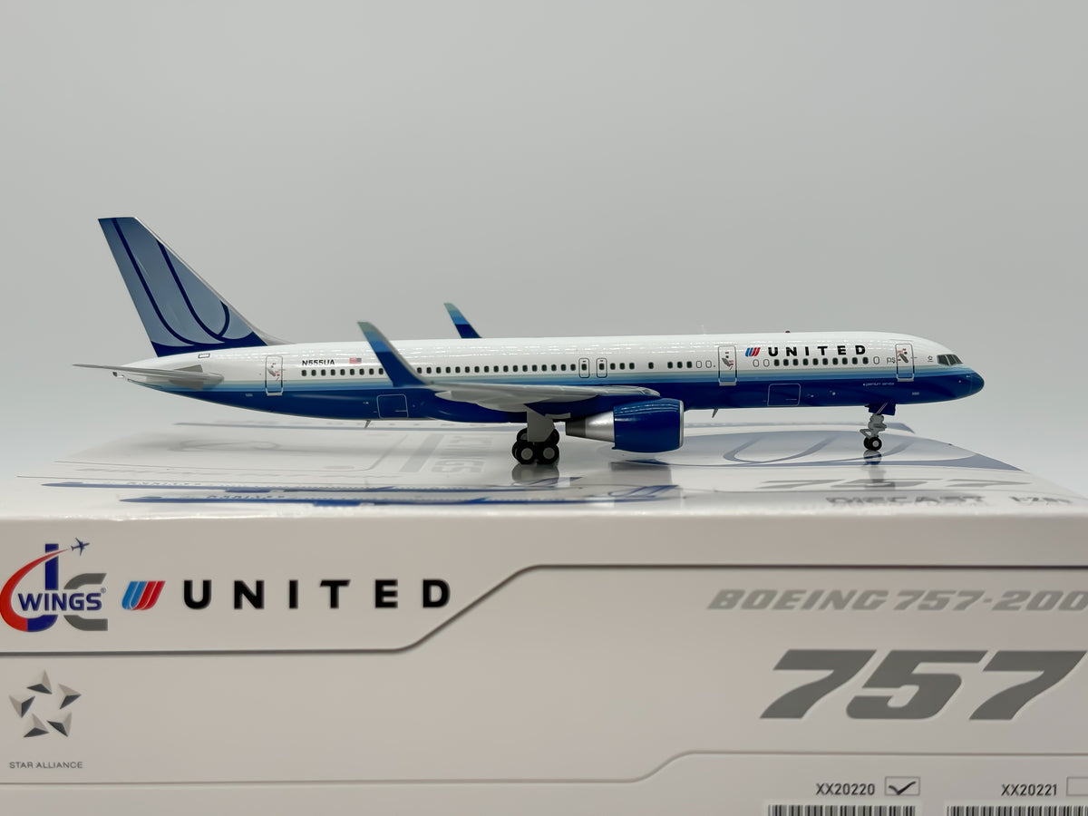United Airlines Boeing 757-200 1:200 JC Wings N555UA (XX20220)