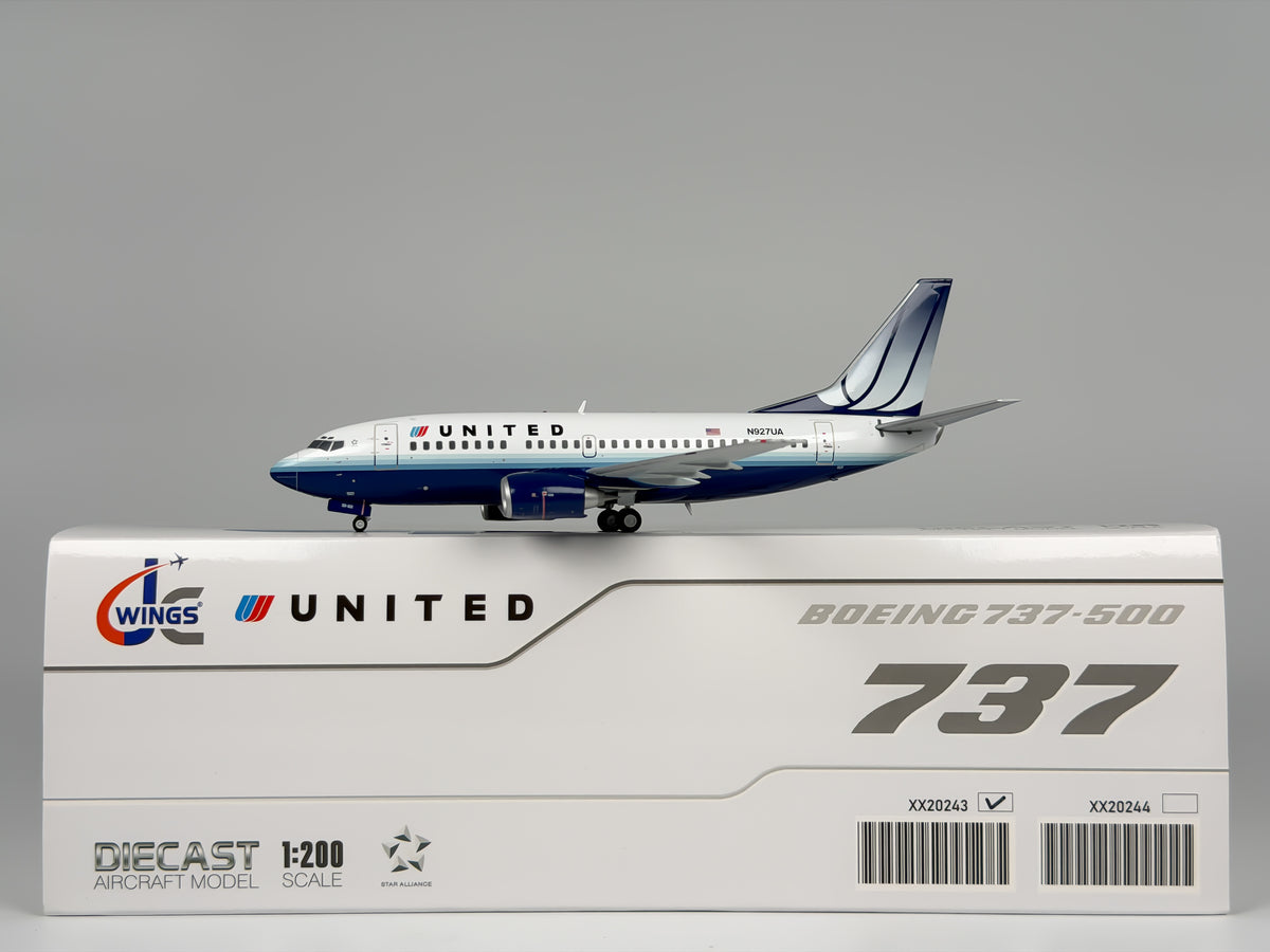 United Airlines Boeing 737-500 1:200 JC Wings N927UA (XX20243)