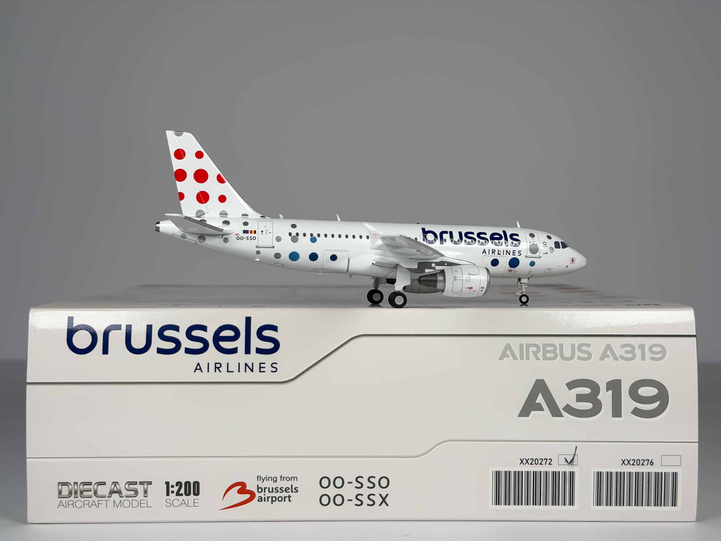 Brussels Airlines Airbus A319 1:200 JC Wings OO-SSO (XX20272)