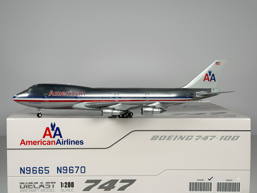 American Airlines Boeing 747-100 1:200 JC Wings N9665 (XX20289)