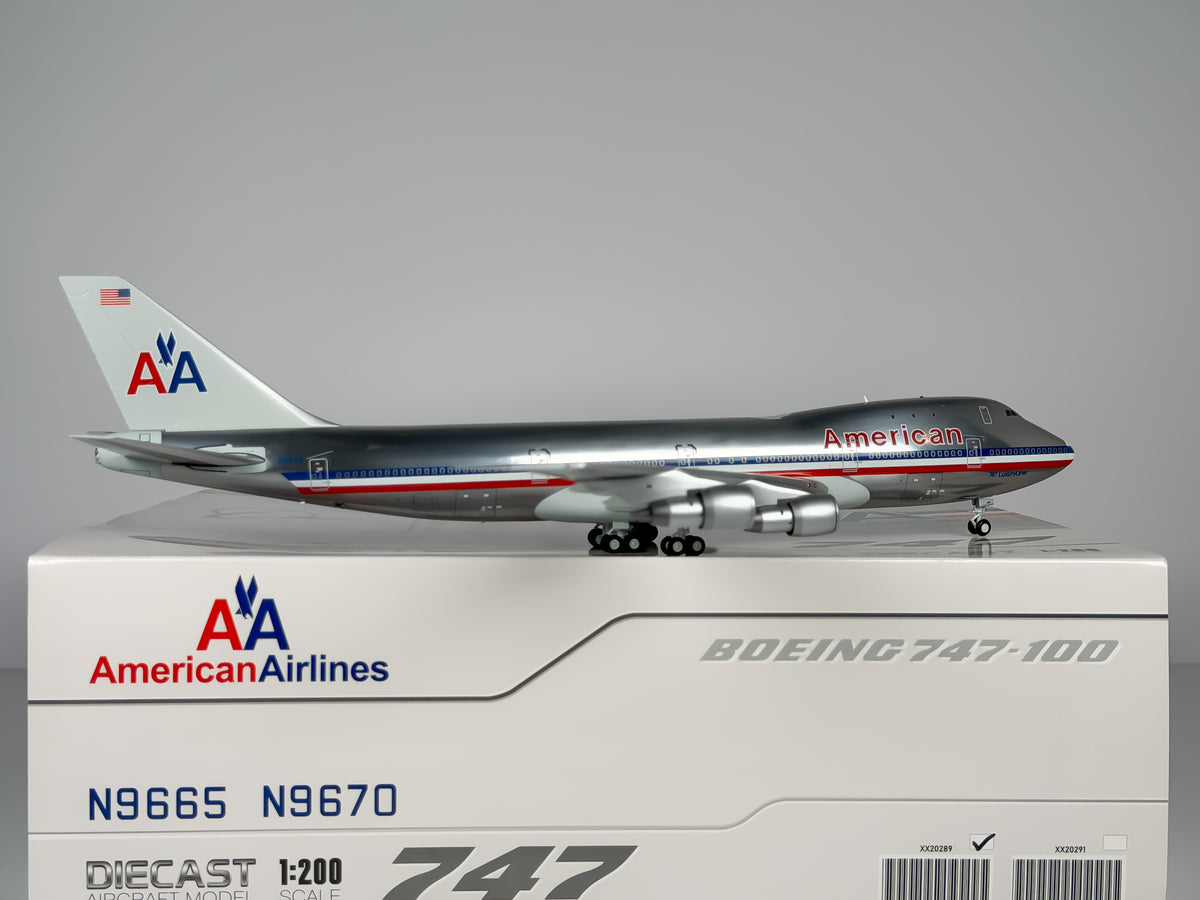 American Airlines Boeing 747-100 1:200 JC Wings N9665 (XX20289)