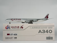 Qatar Airways Airbus A340-600 1:200 JC Wings A7-AGA (XX20301)