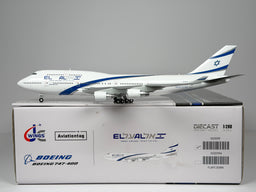 El Al Israel Airlines Boeing 747-400 1:200 JC Wings 4X-ELA (XX20319)