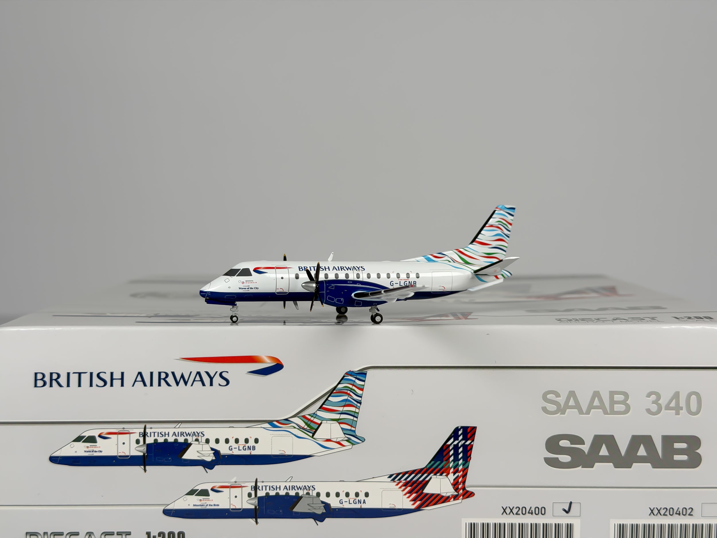 British Airways Saab 340 1:200 JC Wings G-LGNB (XX20400)