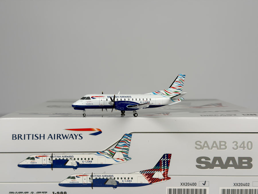 British Airways Saab 340 1:200 JC Wings G-LGNB (XX20400)