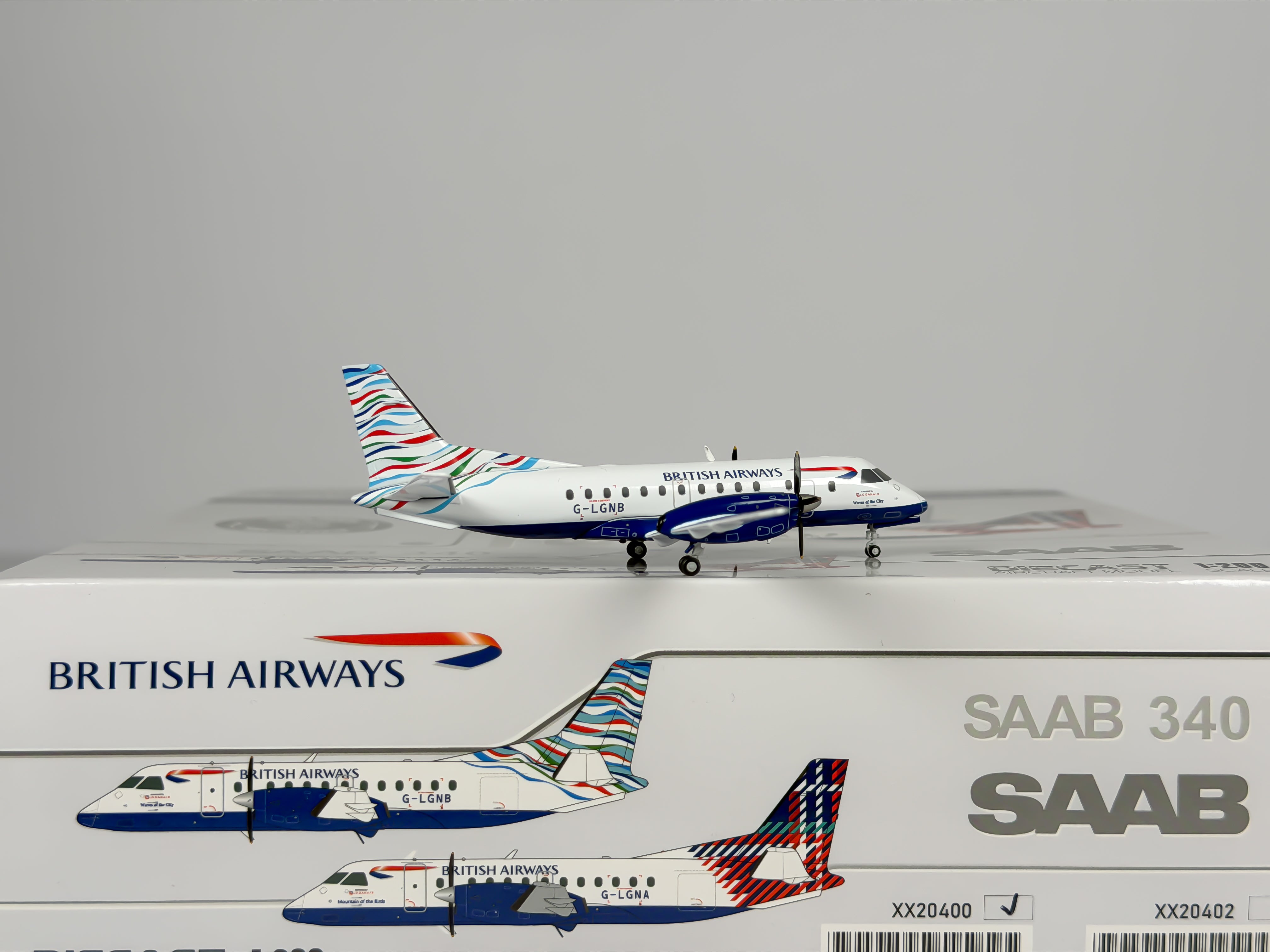 British Airways Saab 340 1:200 JC Wings G-LGNB (XX20400)