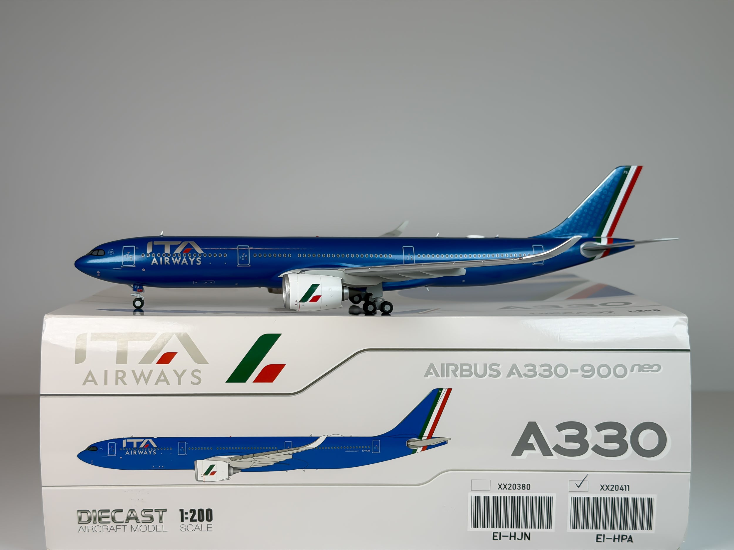 ITA Airways Airbus A330-900neo 1:200 JC Wings EI-HPA (XX20411)
