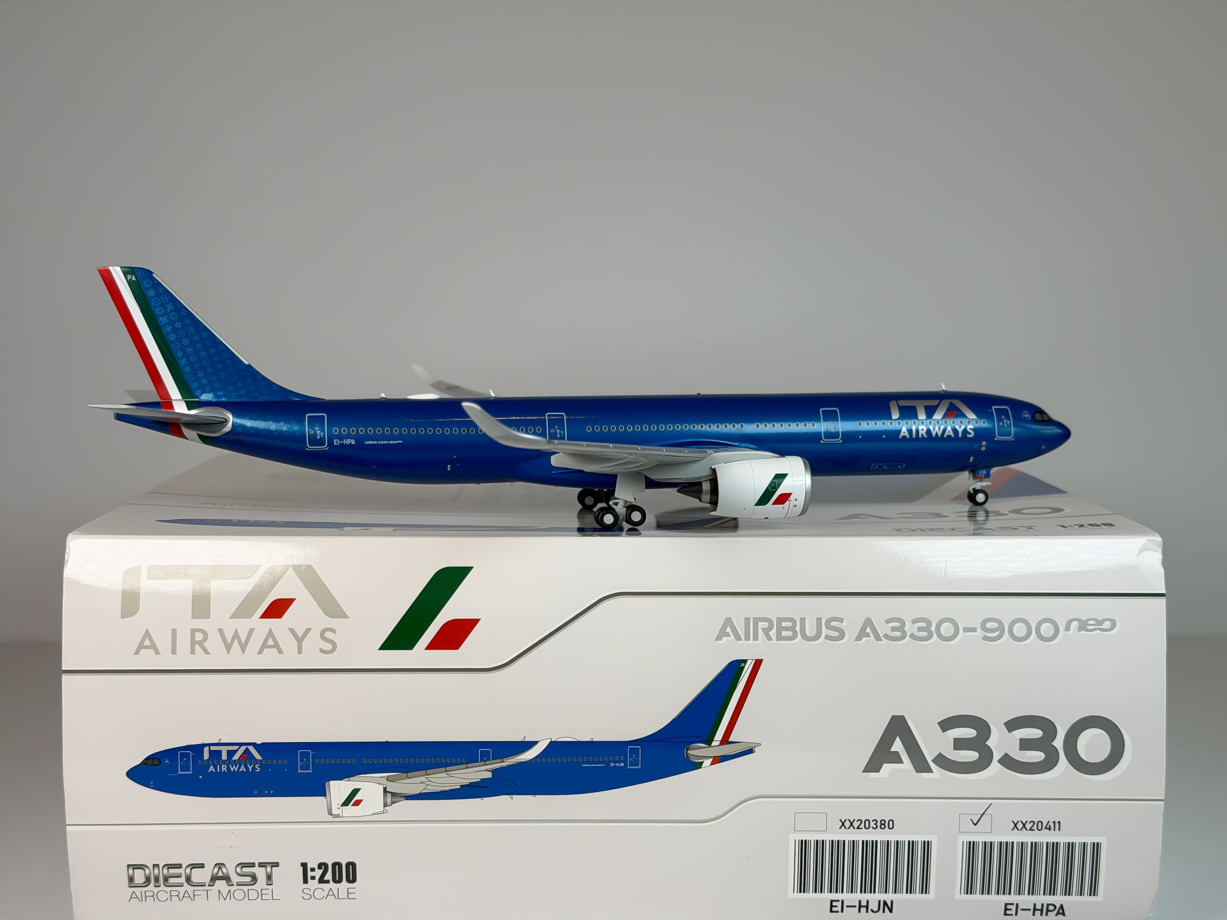 ITA Airways Airbus A330-900neo 1:200 JC Wings EI-HPA (XX20411)