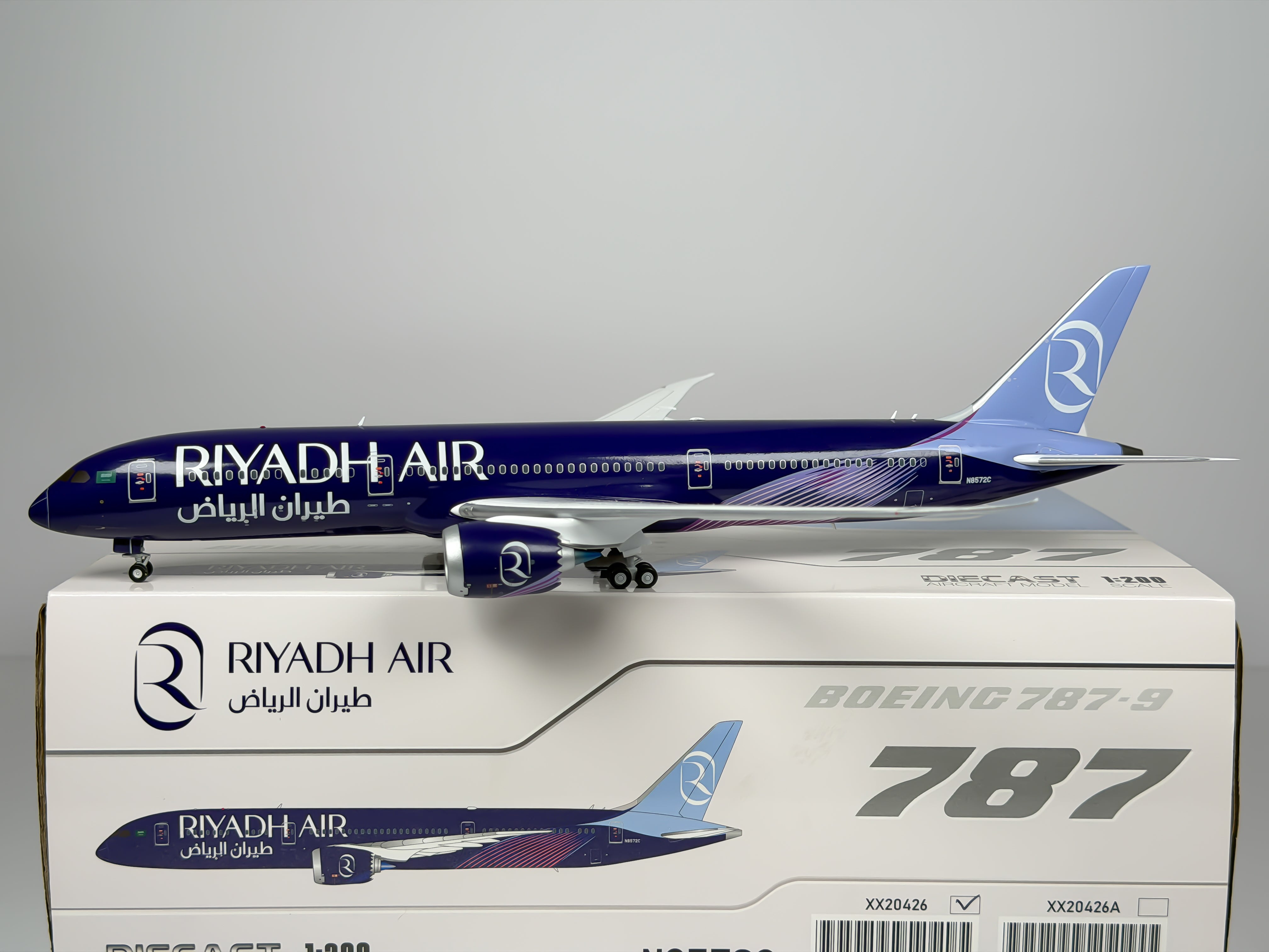 Riyadh Air Boeing 787-9 1:200 JC Wings N8572C (XX20426)