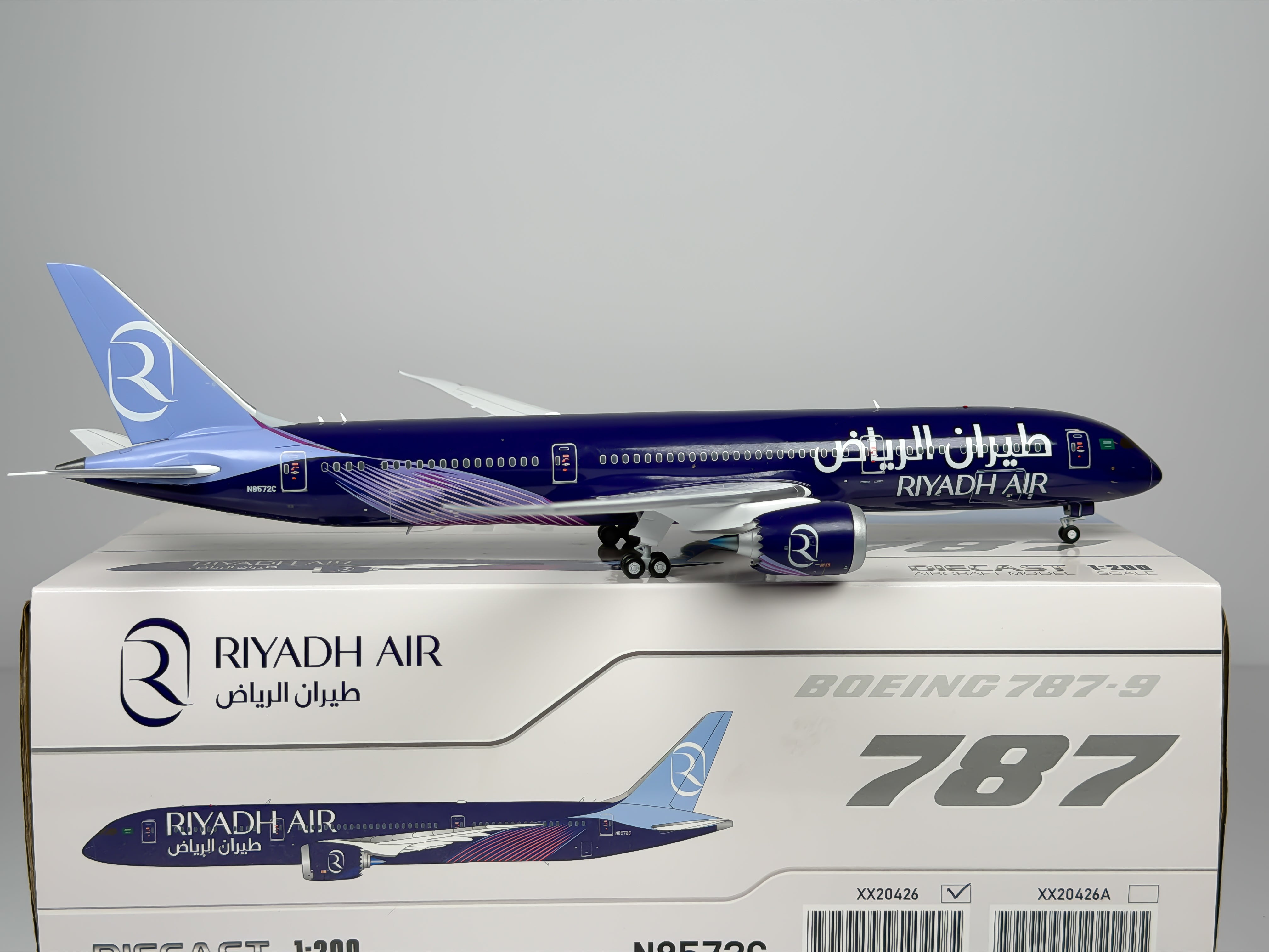 Riyadh Air Boeing 787-9 1:200 JC Wings N8572C (XX20426)