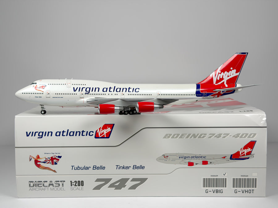 Virgin Atlantic Boeing 747-400 1:200 JC Wings G-VBIG (XX20459)
