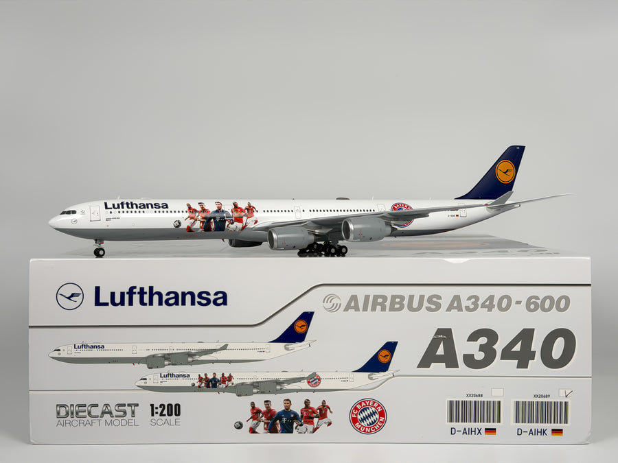 Lufthansa Airbus A340-600 1:200 JC Wings D-AIHK (XX20689)
