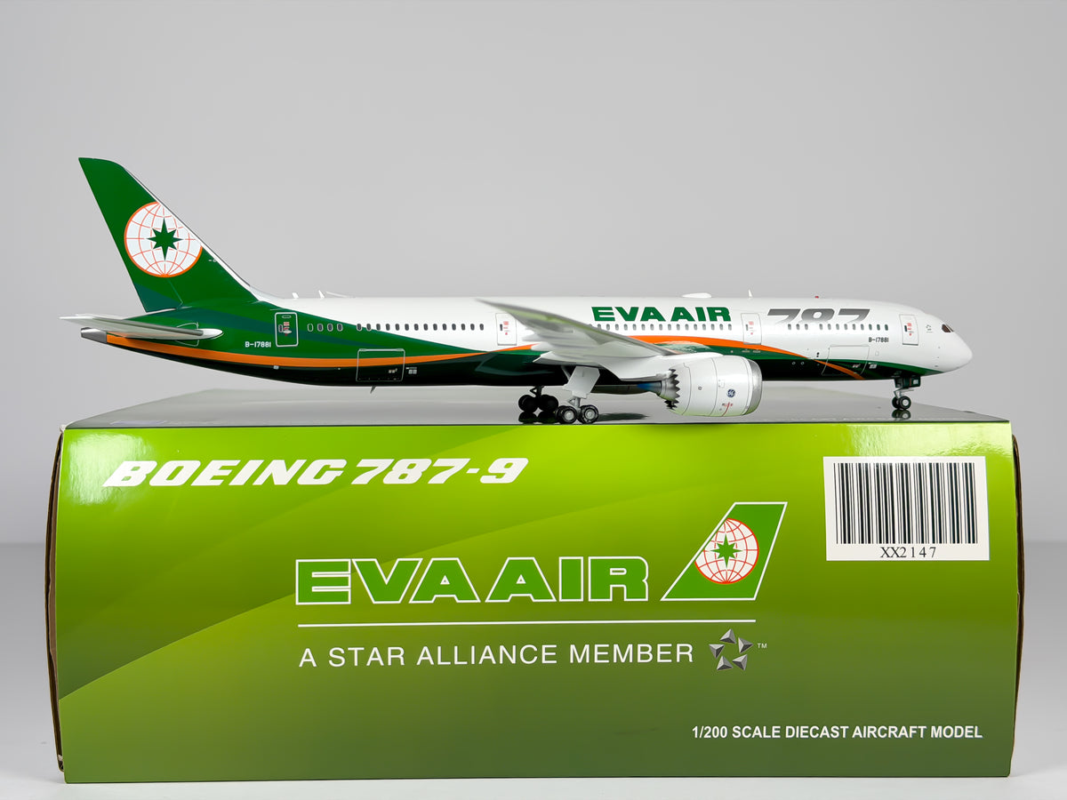Eva Air Boeing 787-9 1:200 JC Wings B-17881 (XX2147)