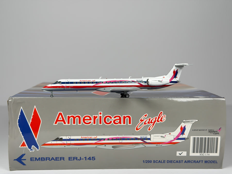American Eagle Embraer E145 1:200 JC Wings N691AE (XX2156)