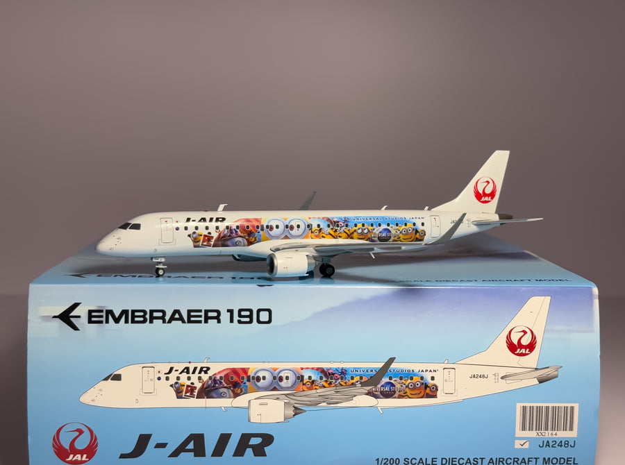 J-Air (JAL) Embraer E190 1:200 JC Wings JA248J (XX2164)