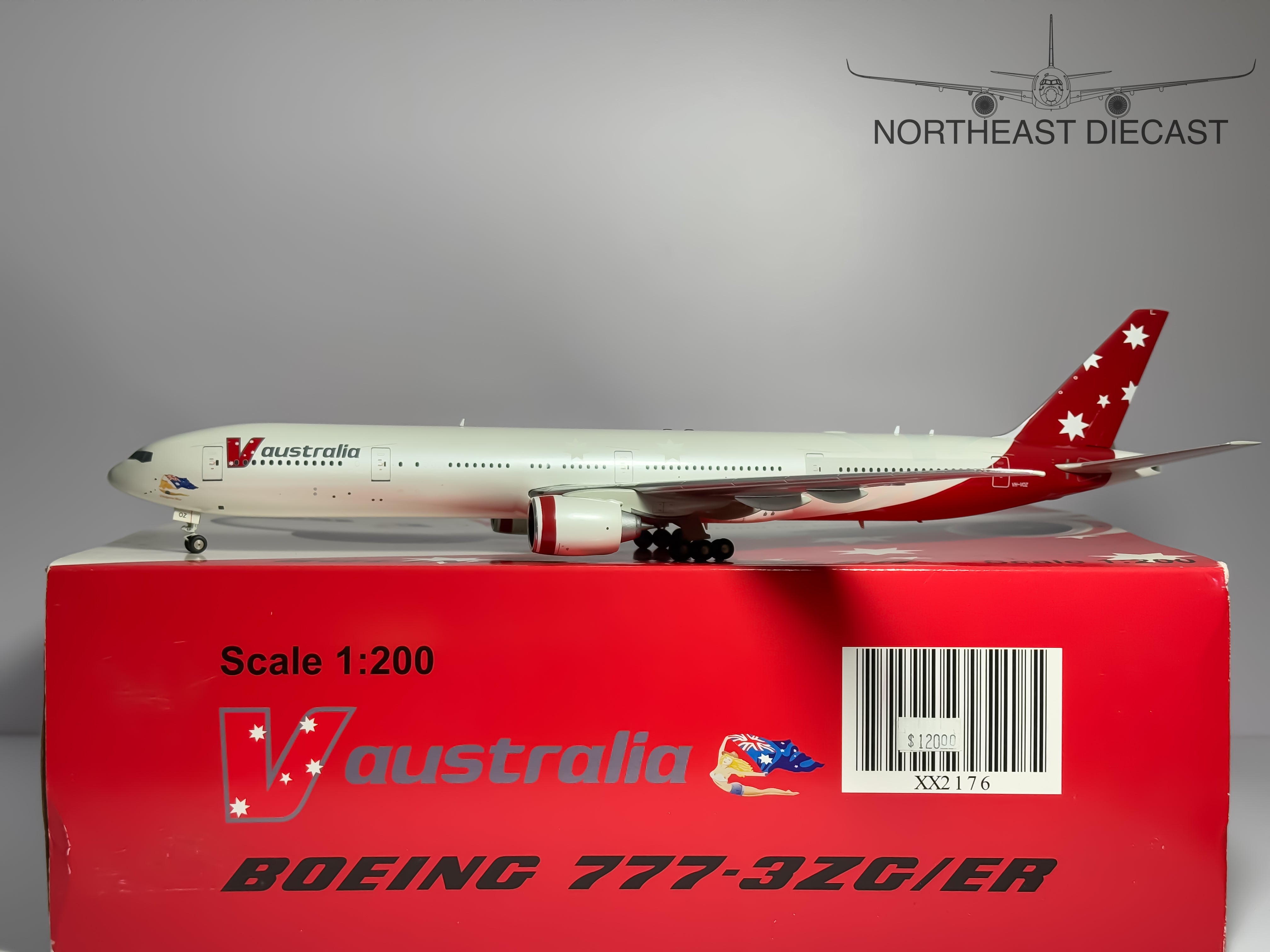 Virgin Australia Boeing 777-300ER 1:200 JC Wings VH-VOZ (XX2176)