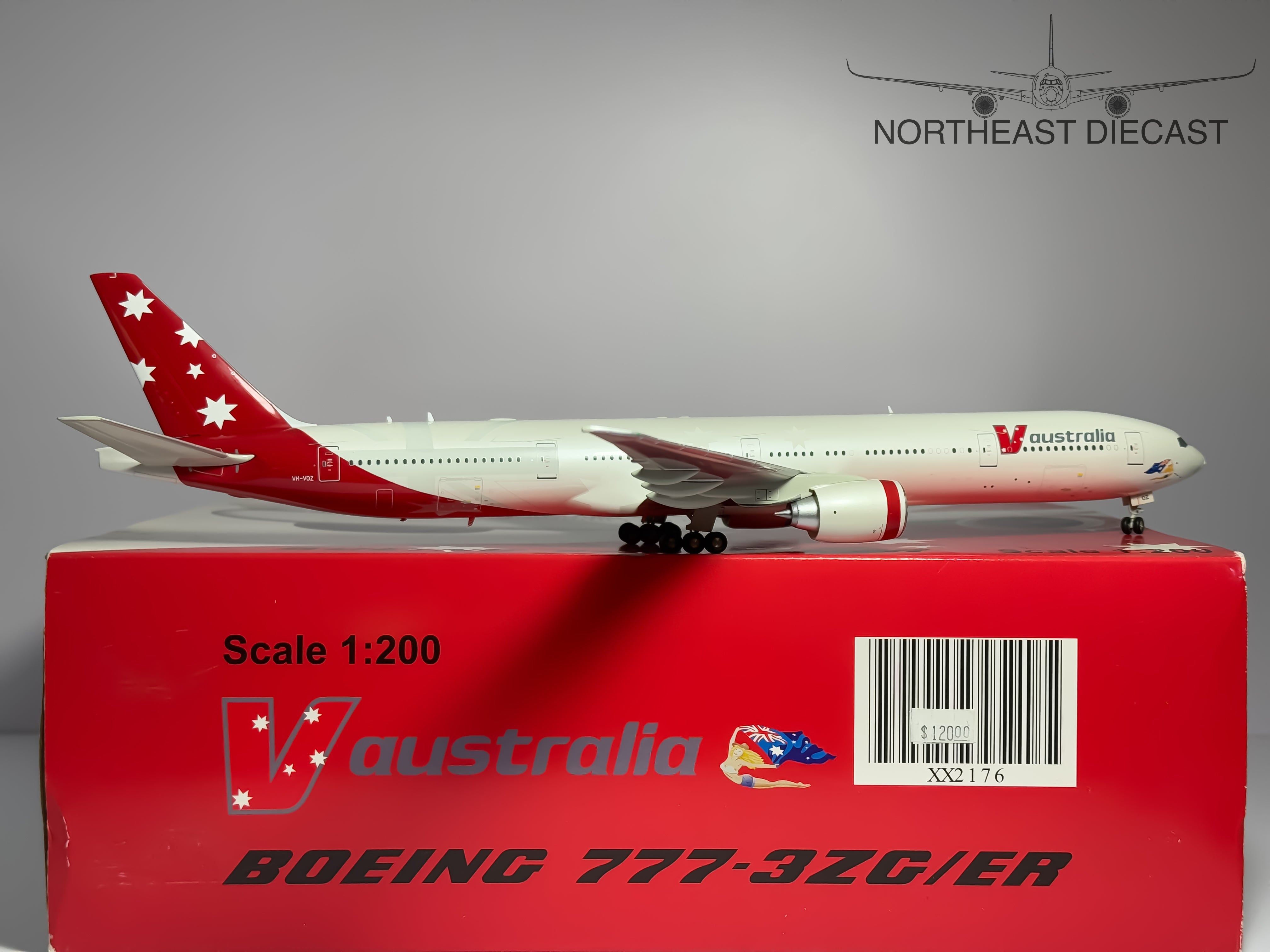 Virgin Australia Boeing 777-300ER 1:200 JC Wings VH-VOZ (XX2176)
