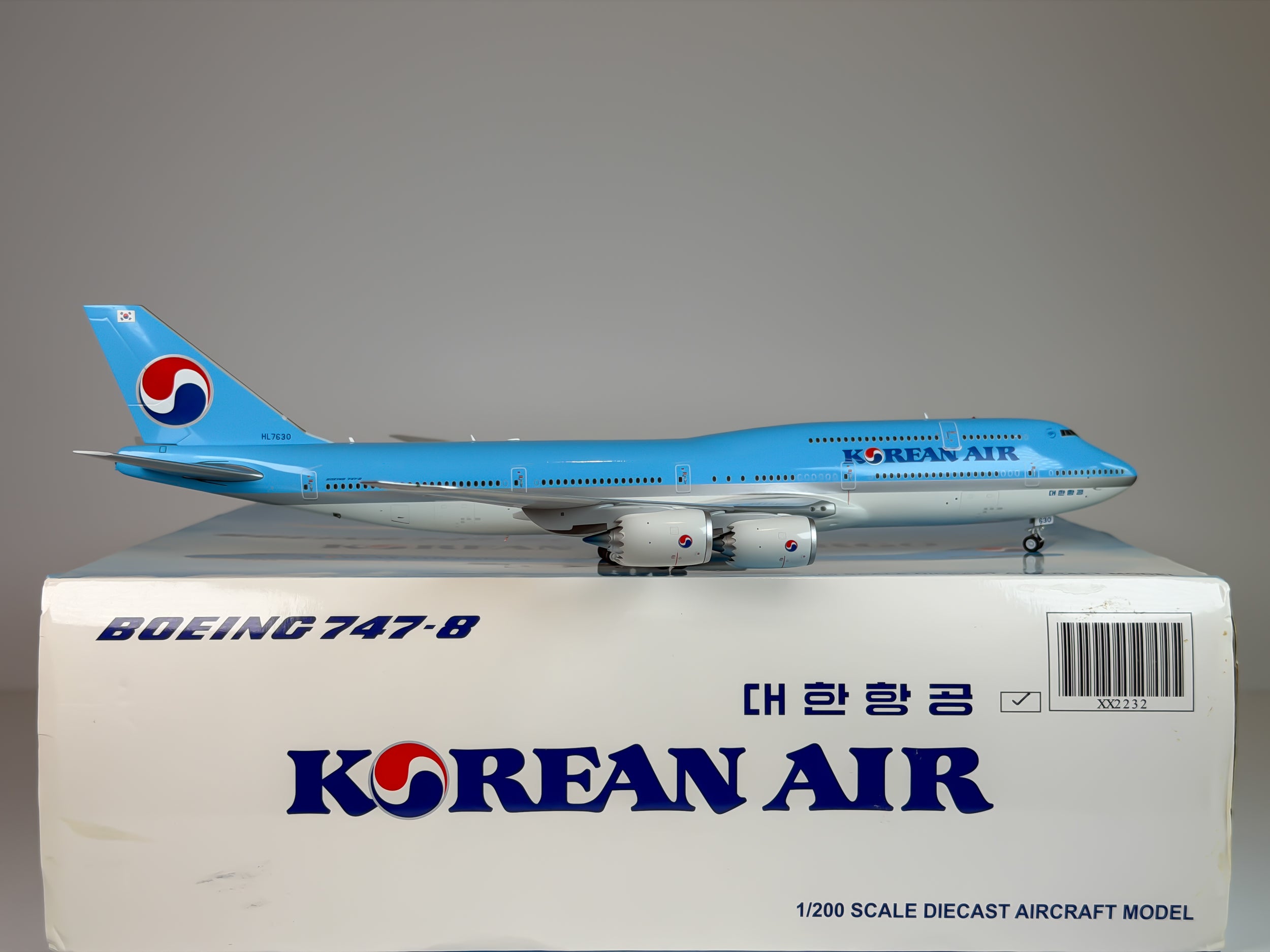 Korean Air Boeing 747-8i 1:200 JC Wings HL7630 (XX2232)
