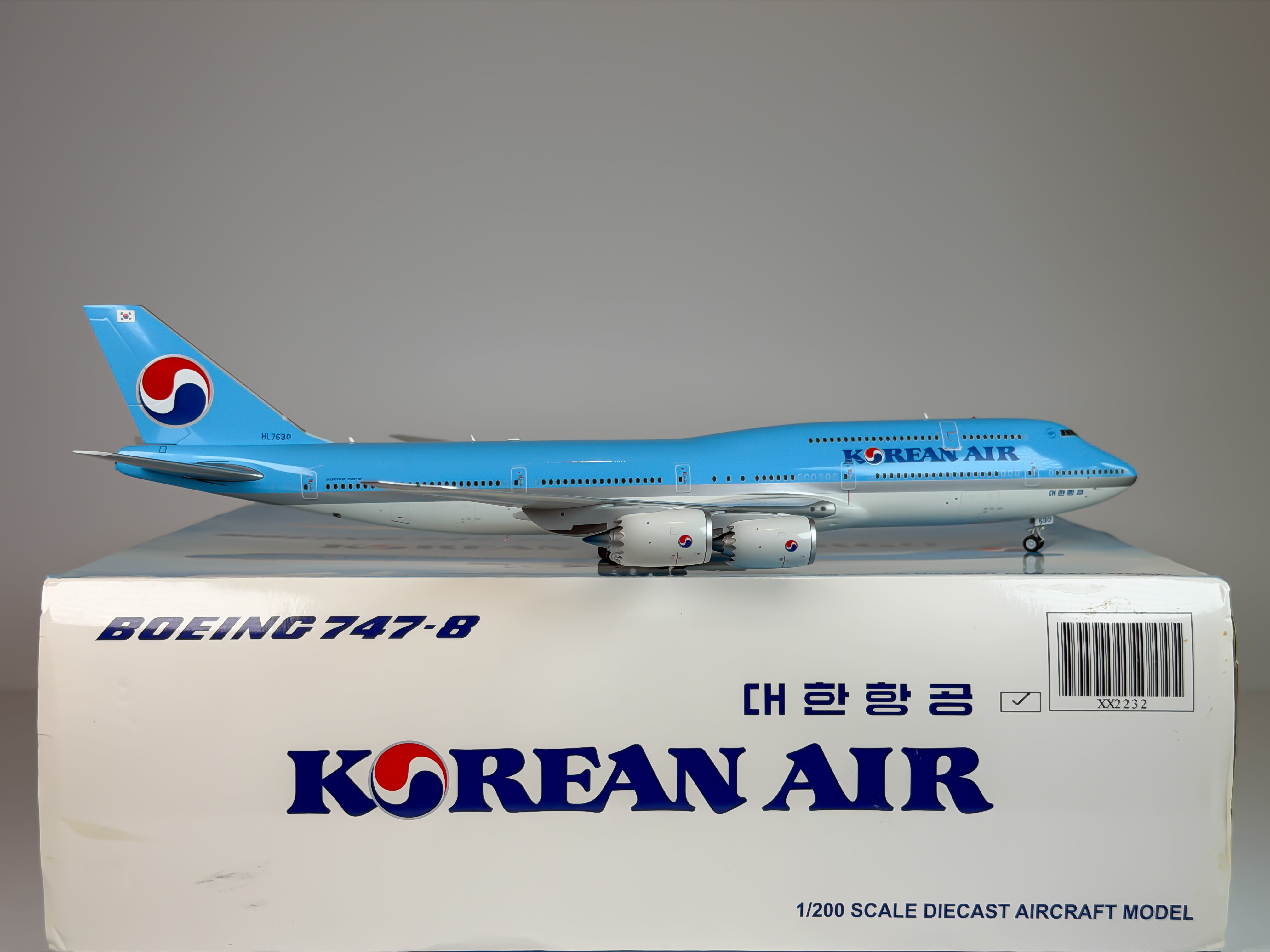Korean Air Boeing 747-8i 1:200 JC Wings HL7630 (XX2232)