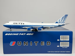 United Airlines Boeing 747-400 1:200 JC Wings N104UA (XX2266A) (Flaps Down Version)