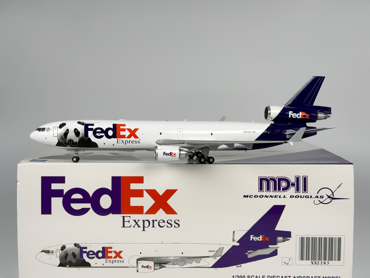 FedEx Express McDonnell Douglas MD-11F 1:200 JC Wings N583FE (XX2283)