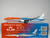 KLM Royal Dutch Airlines Boeing 777-300ER 1:200 JC Wings PH-BVA (XX2321A) (Flaps Down Version)
