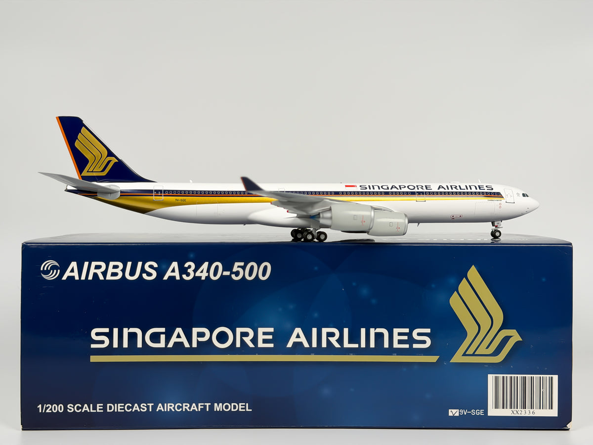 Singapore Airlines Airbus A340-500 1:200 JC Wings 9V-SGE (XX2336)
