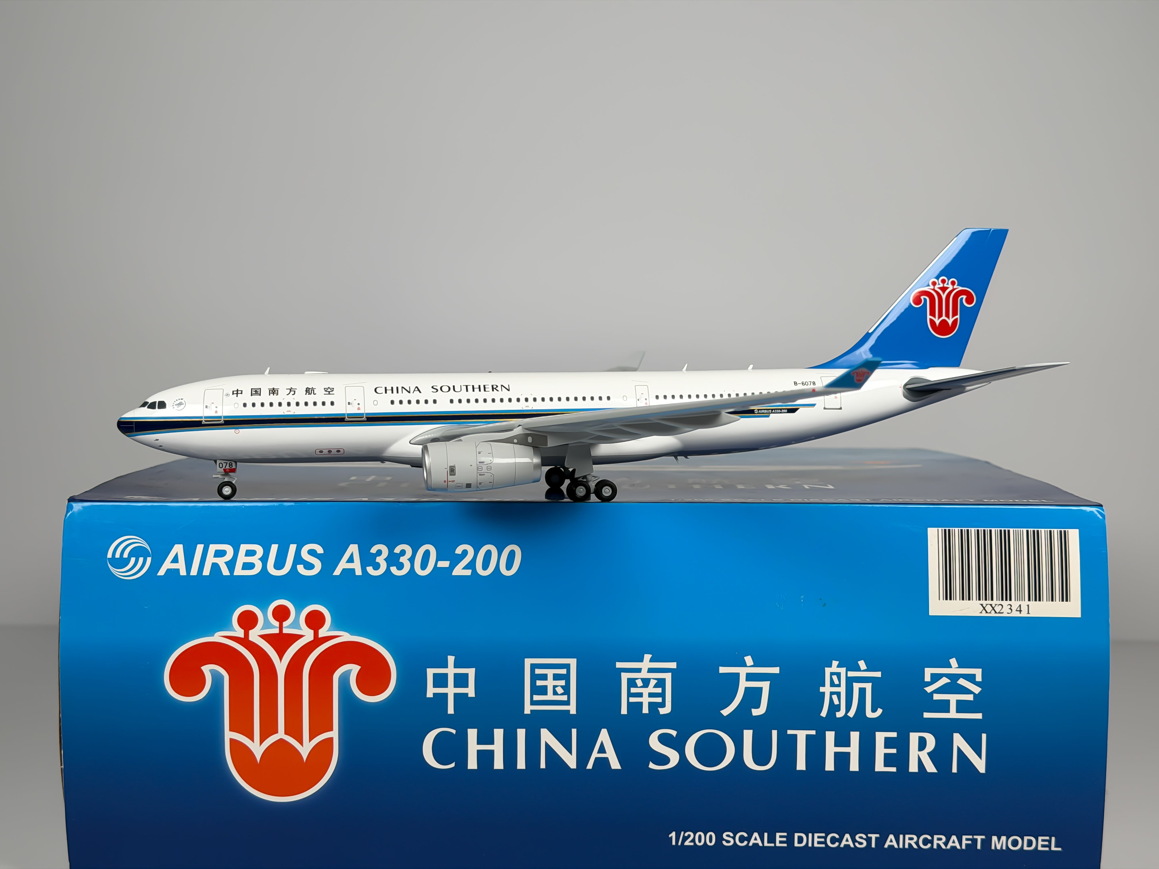 China Southern Airlines Airbus A330-200 1:200 JC Wings B-6078 (XX2341)