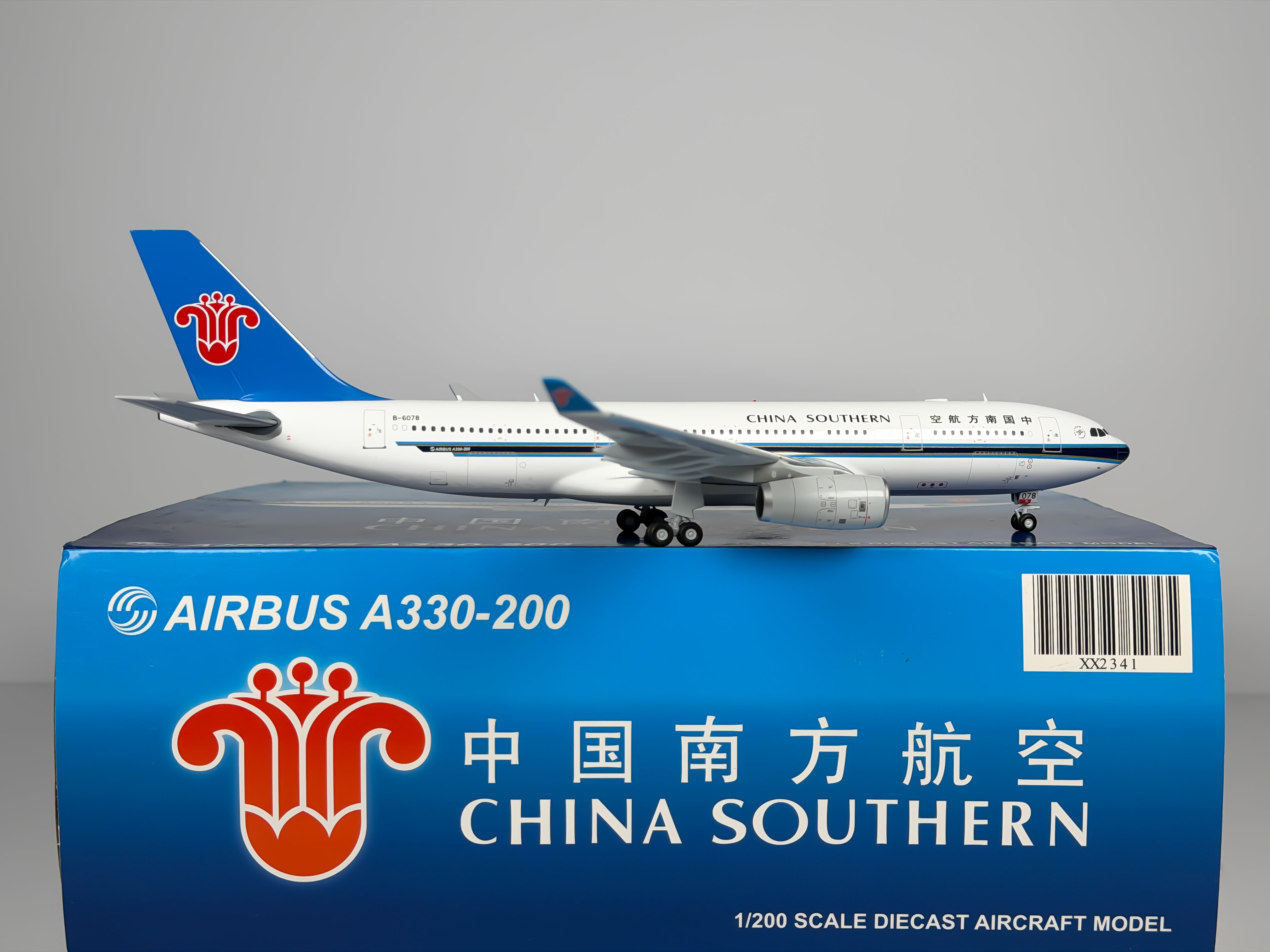 China Southern Airlines Airbus A330-200 1:200 JC Wings B-6078 (XX2341)