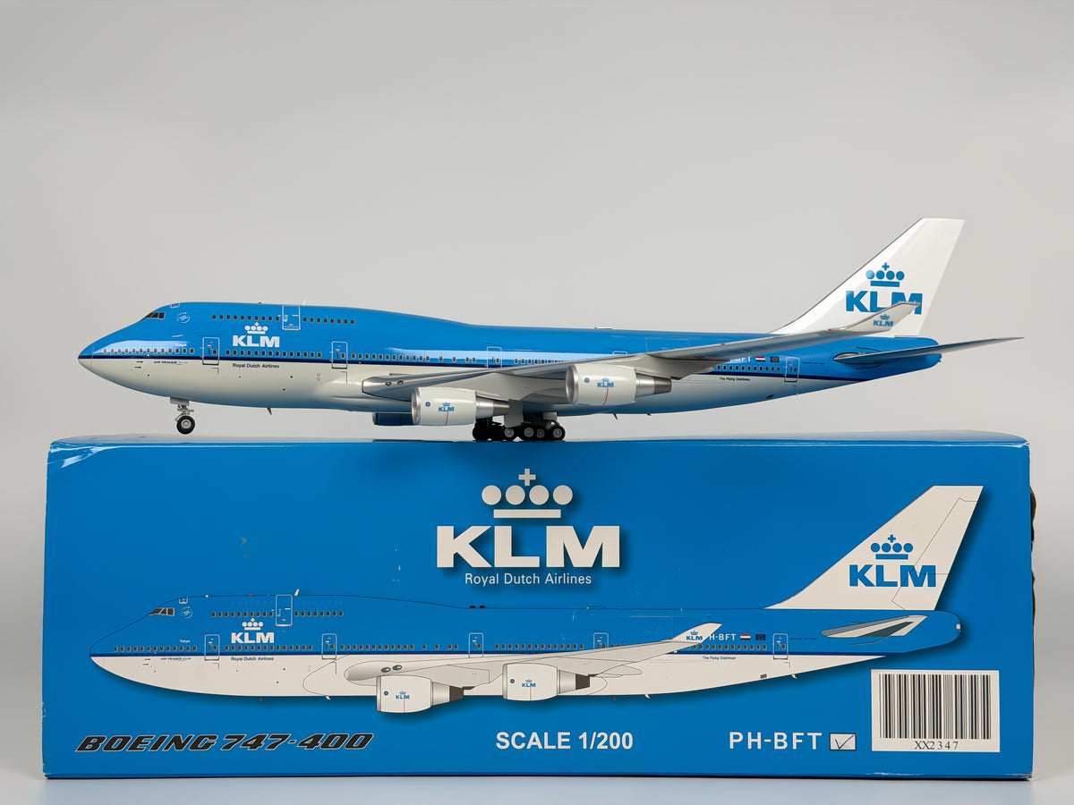KLM Royal Dutch Airlines Boeing 747-400 1:200 JC Wings PH-BFT (XX2347)