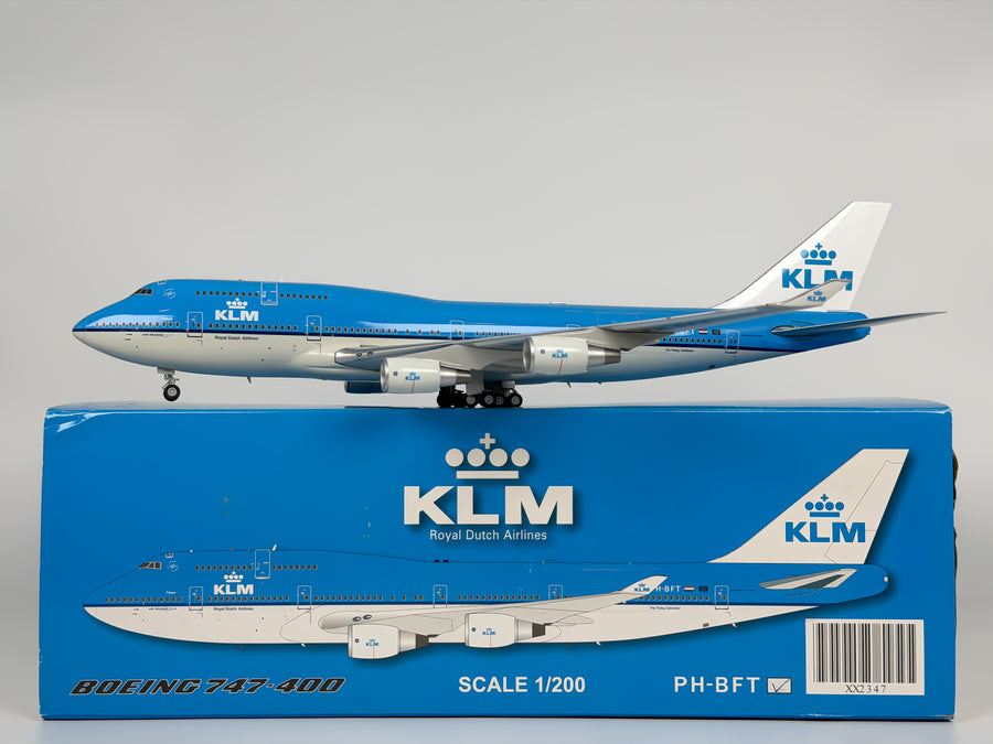KLM Royal Dutch Airlines Boeing 747-400 1:200 JC Wings PH-BFT (XX2347)
