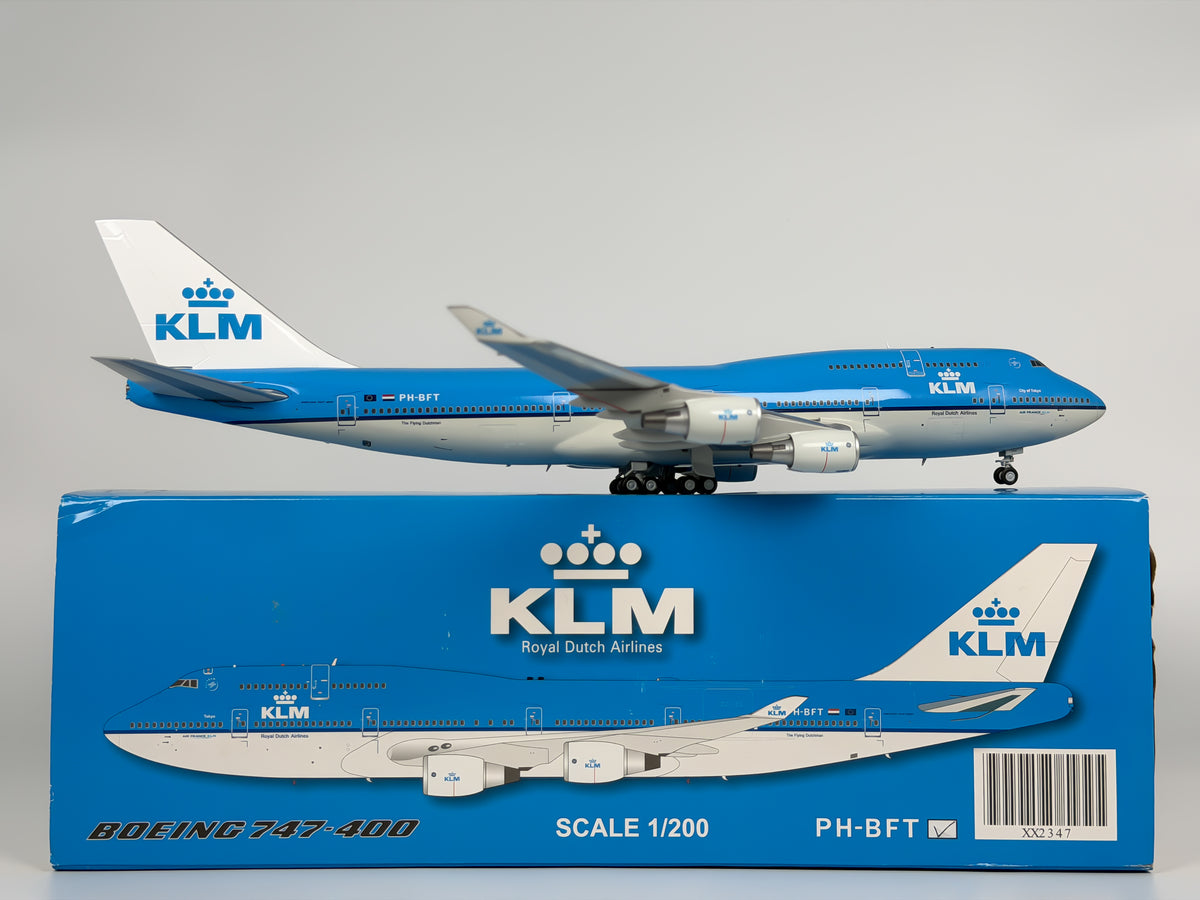 KLM Royal Dutch Airlines Boeing 747-400 1:200 JC Wings PH-BFT (XX2347)