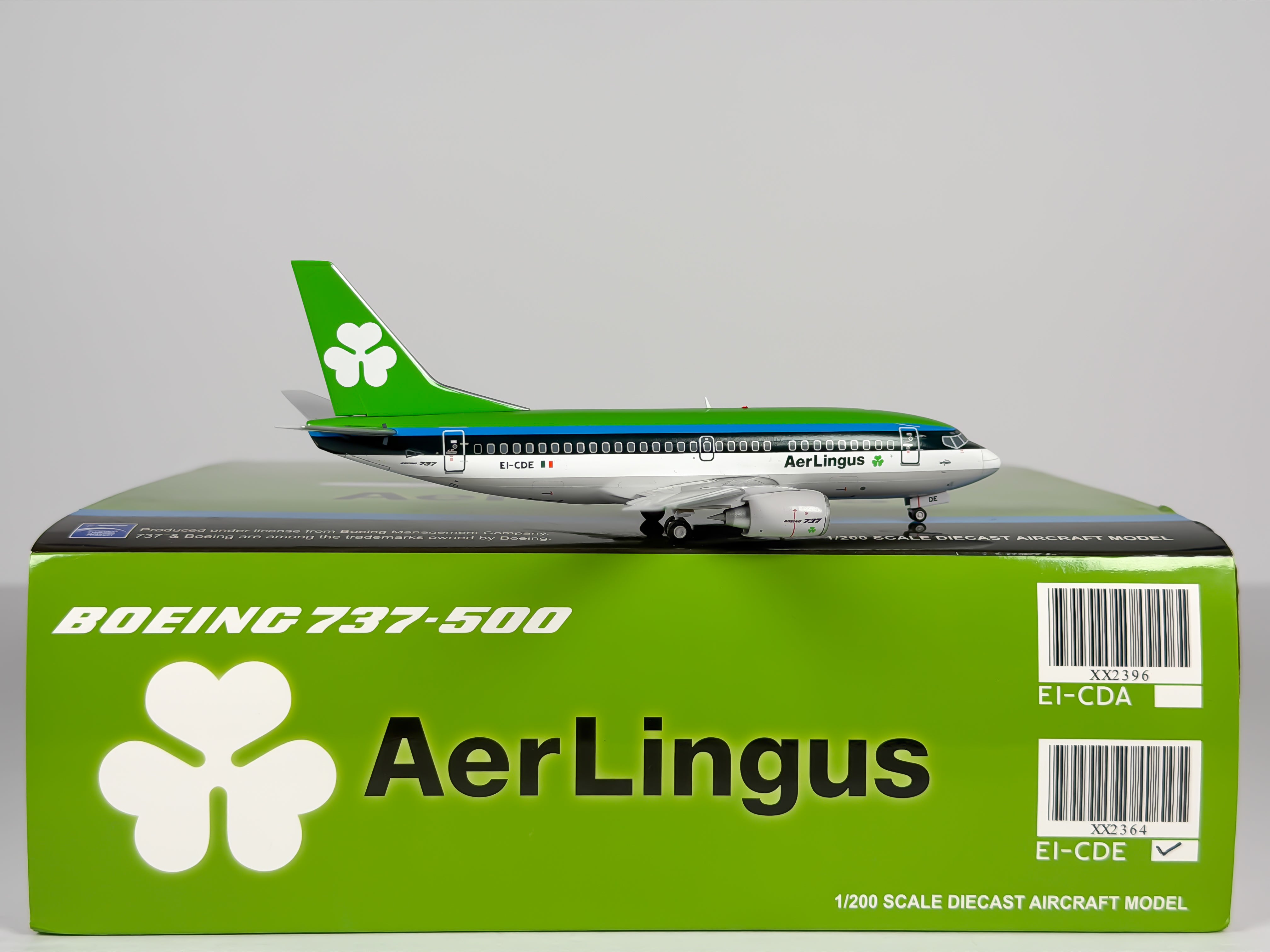 Aer Lingus Boeing 737-500 1:200 JC Wings EI-CDE (XX2364)