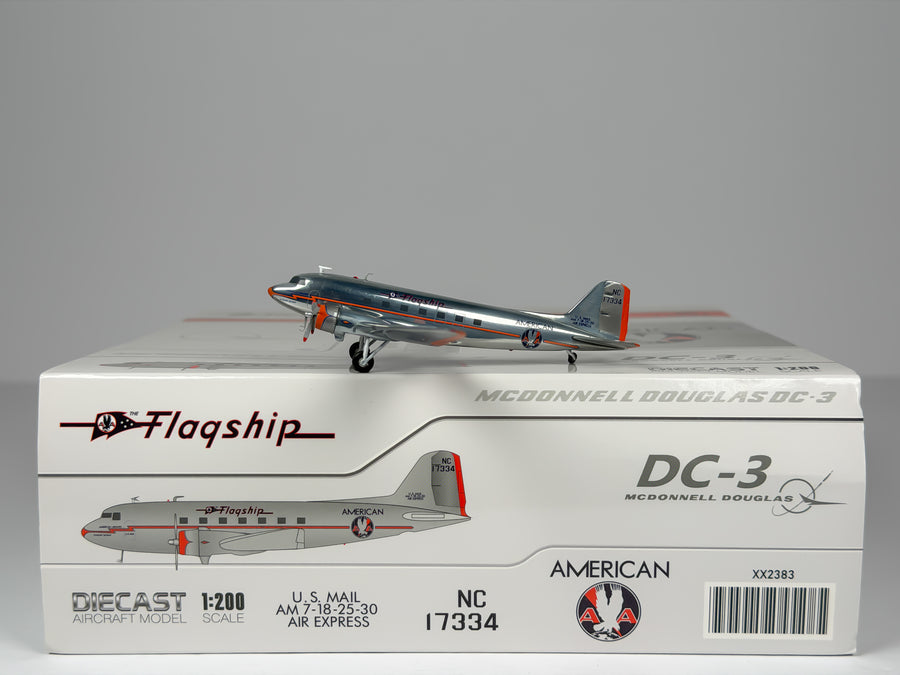 American Airlines Douglas DC-3 1:200 JC Wings NC17334 (XX2383)