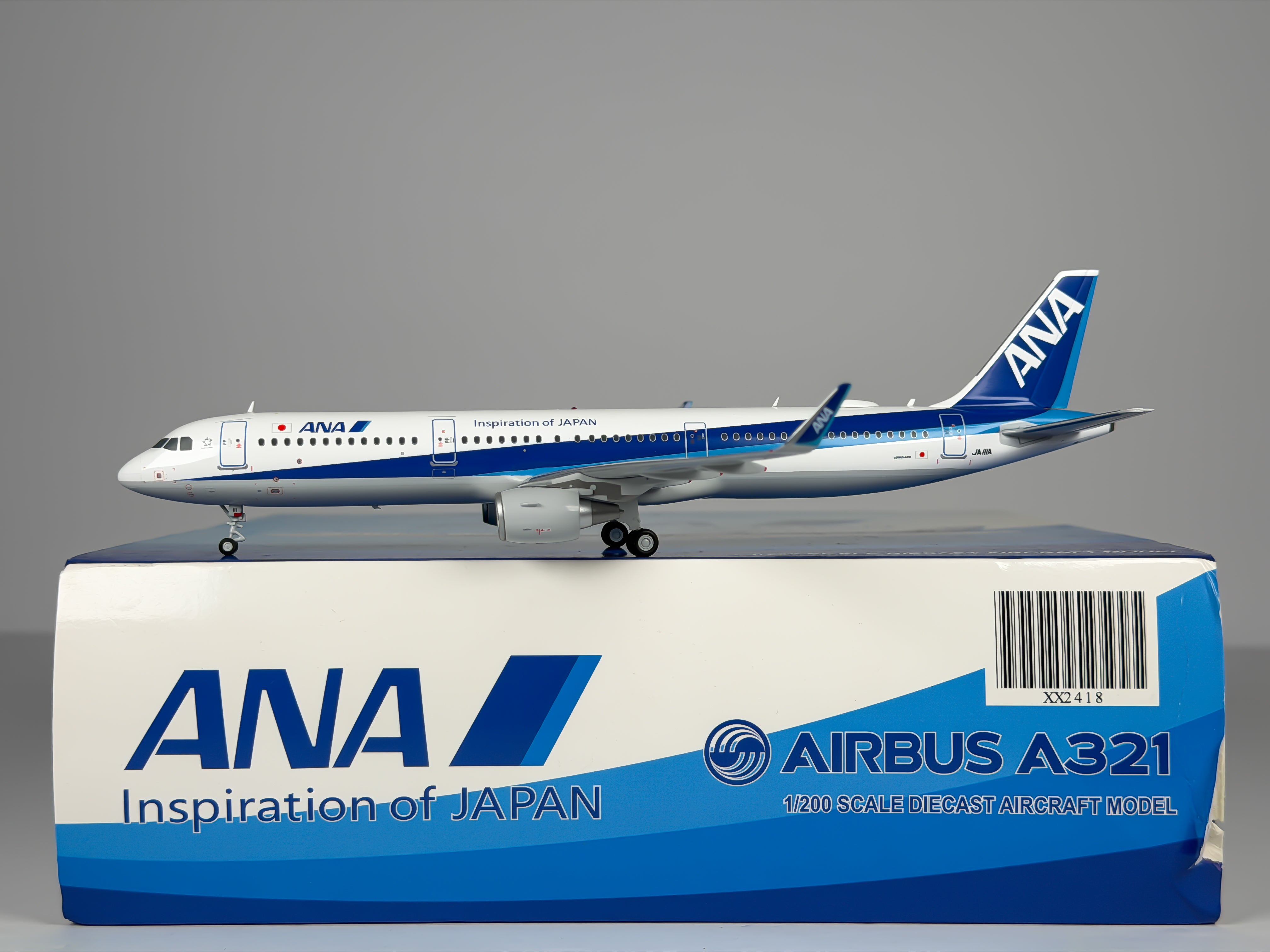 All Nippon Airways (ANA) Airbus A321 1:200 JC Wings JA111A (XX2418)