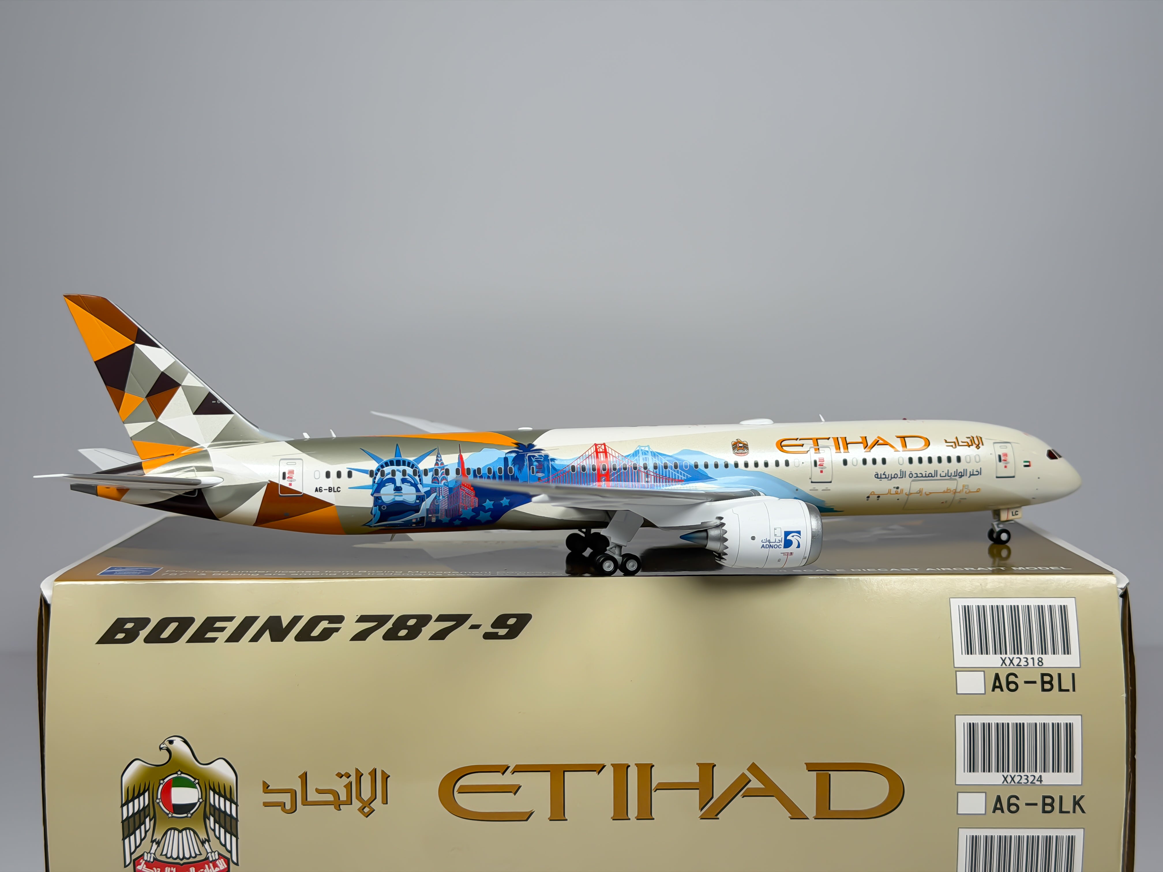 Etihad Airways Boeing 787-9 1:200 JC Wings A6-BLC (XX2425)